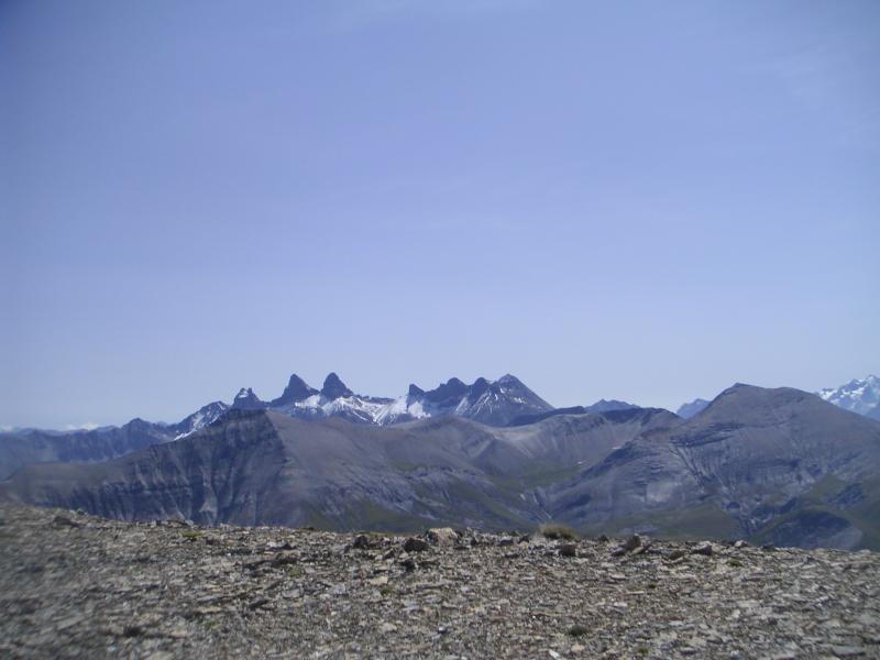 au sommet