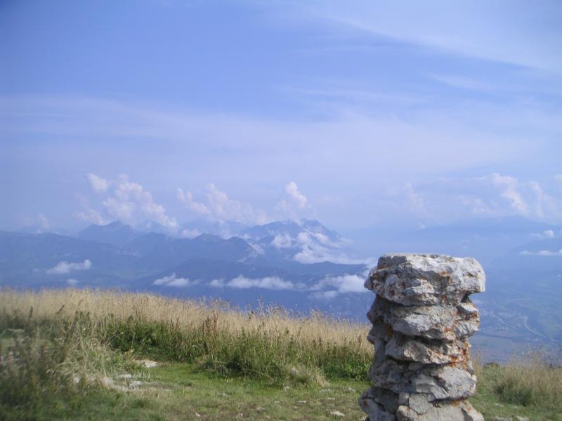 au sommet