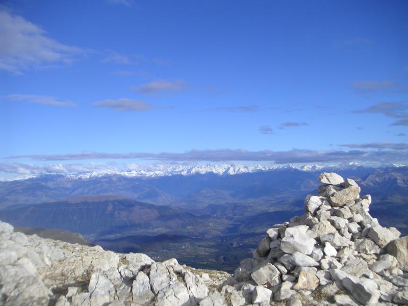 au sommet
