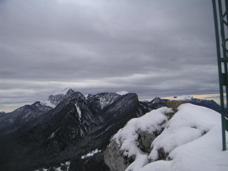 au sommet