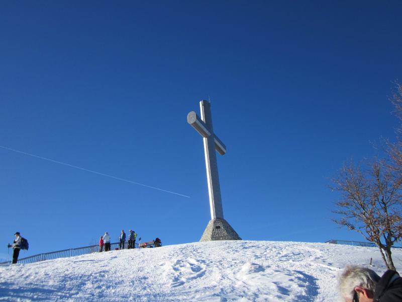 au sommet