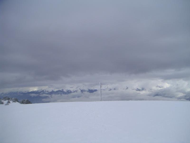 au sommet