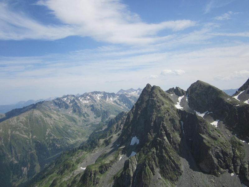 au sommet
