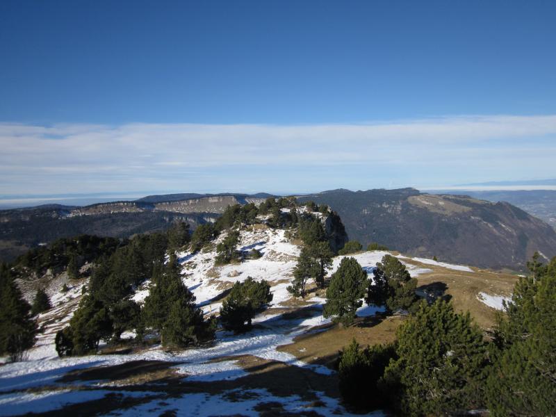 au sommet