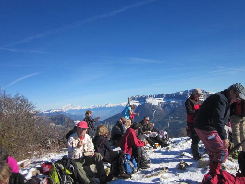 au sommet de la Cochette