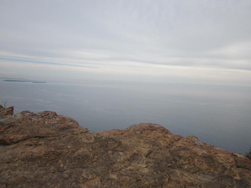 au sommet du Pic d'Aurèle