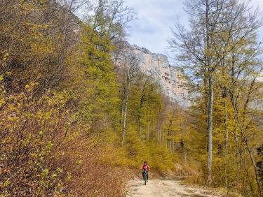 autour du Plateau Saint Ange en VTT