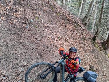 autour du Plateau Saint Ange en VTT