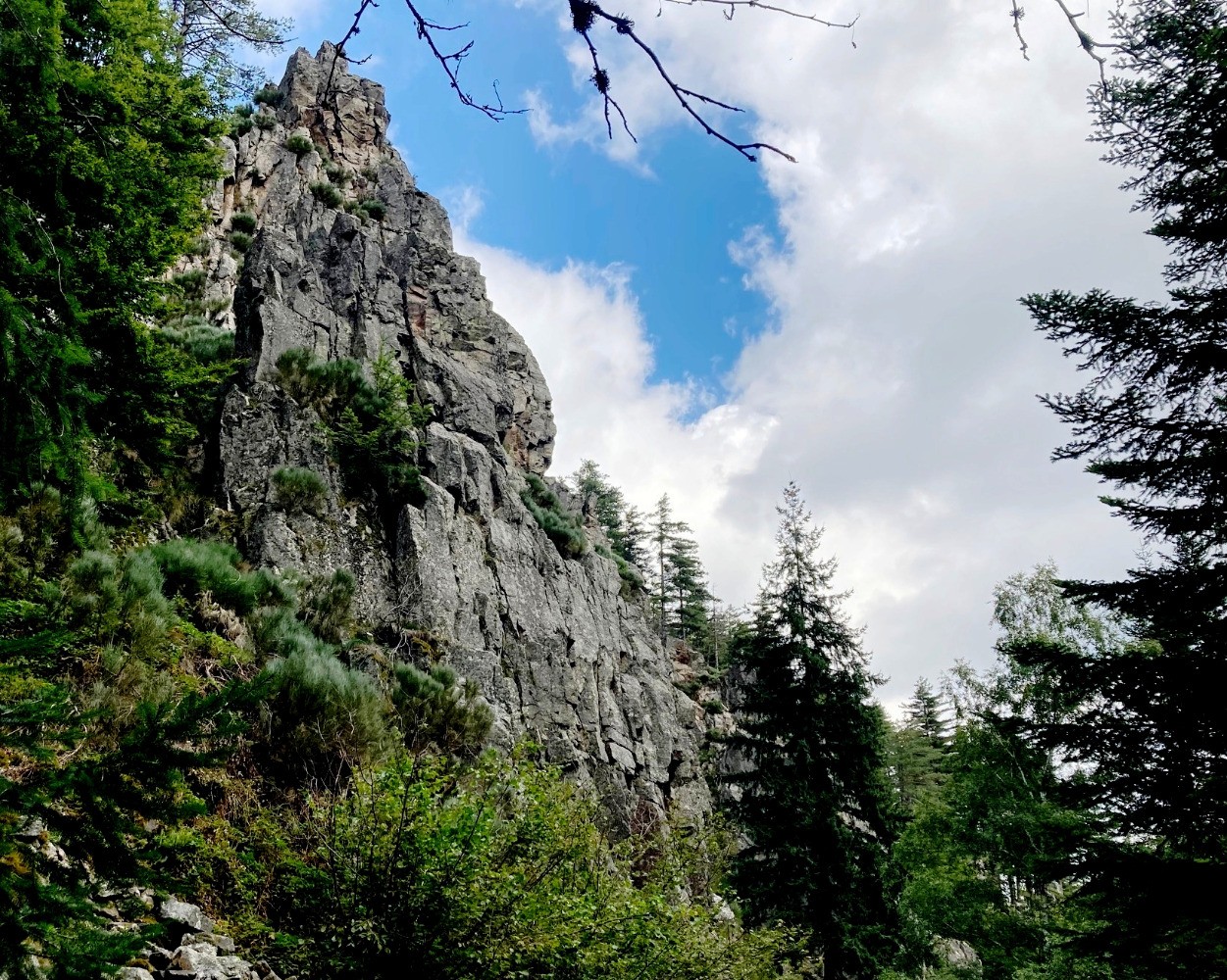 Autre rocher du site