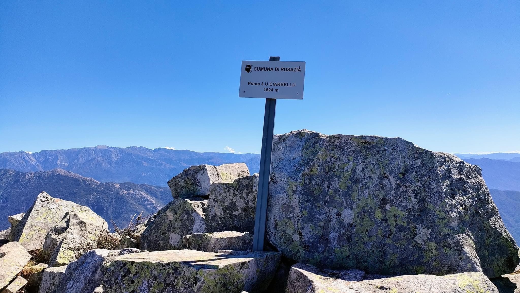 Autre nom du sommet le Ciarbellu