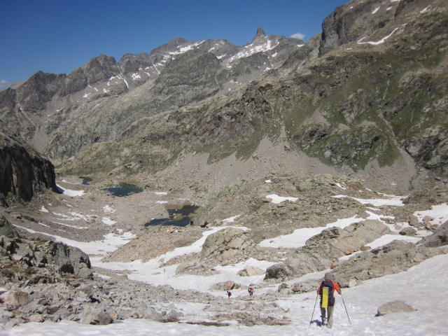 Baisse du basto face nord