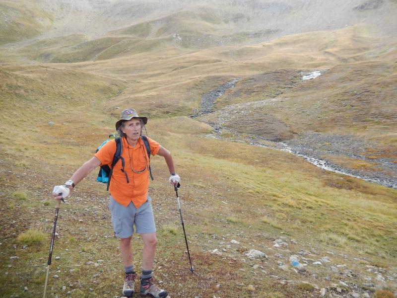 Balisage de points bleus vers le Mourre Froid