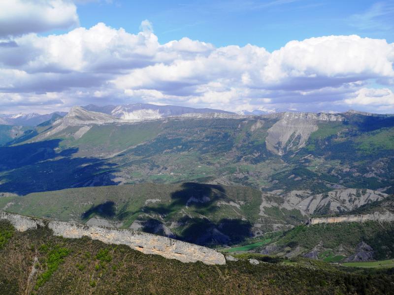 Barre des Dourbes et Couard depuis le Cousson