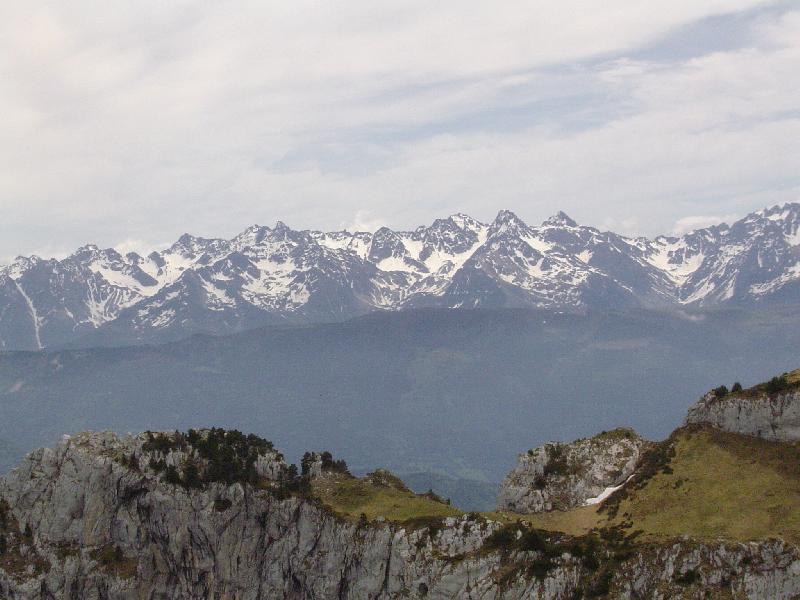 Belledonne depuis les lances de Malissard