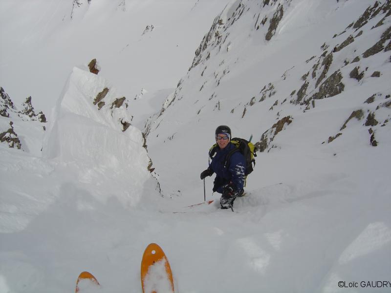 Bertrand à l'entrée du couloir