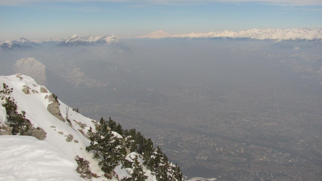 Bien brumeux sur Grenoble