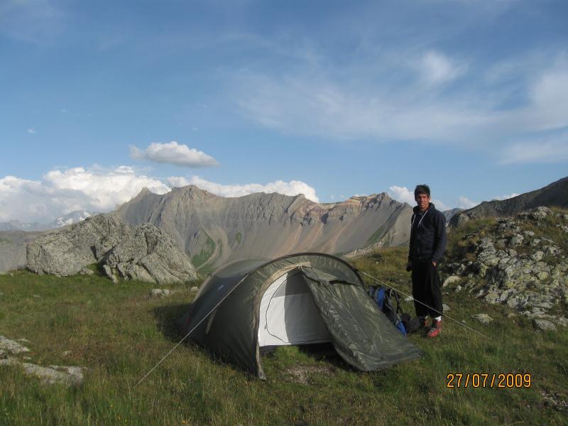 Bivouac au col de Valbuche
