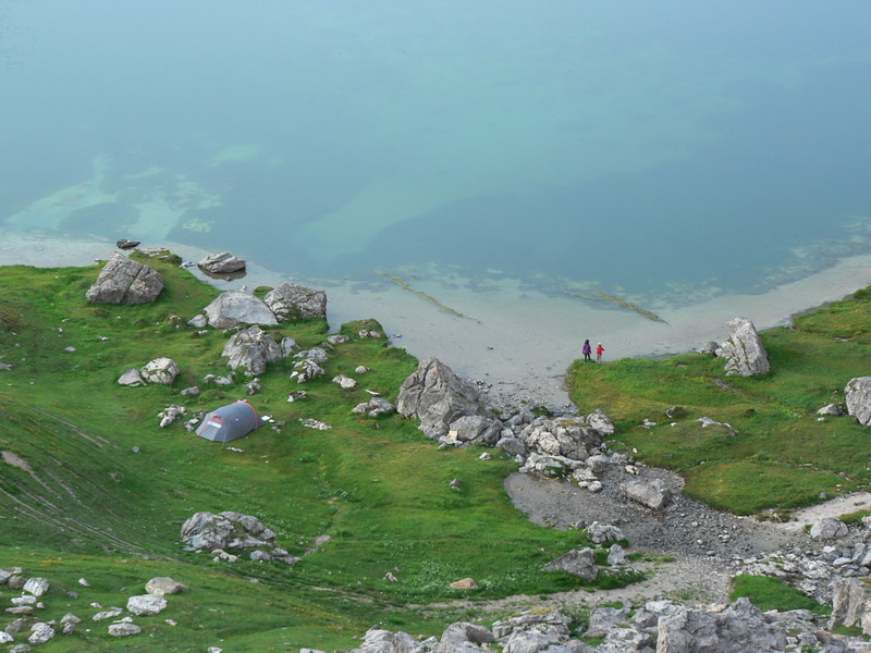 Bivouac au lac des Cerces