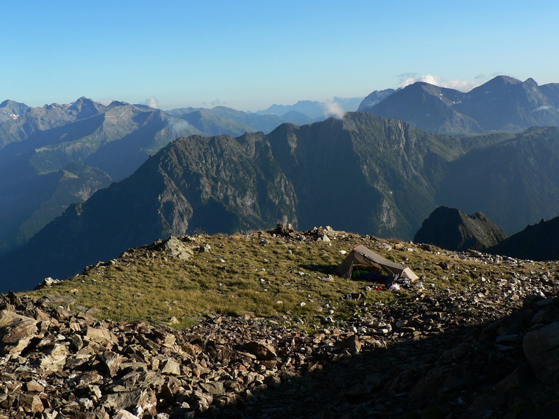 Bivouac sous Tête Noire