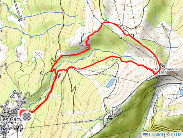 Balade en ski de rando dans le brouillard 🌫️