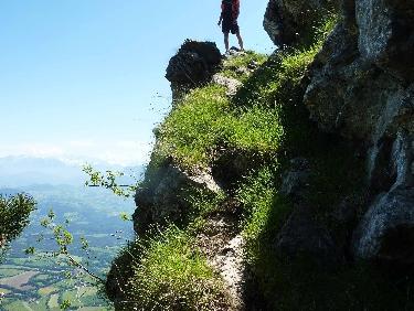 Balcon d&apos;accÃ¨s Ã  la "Terrasse aÃ©rienne"