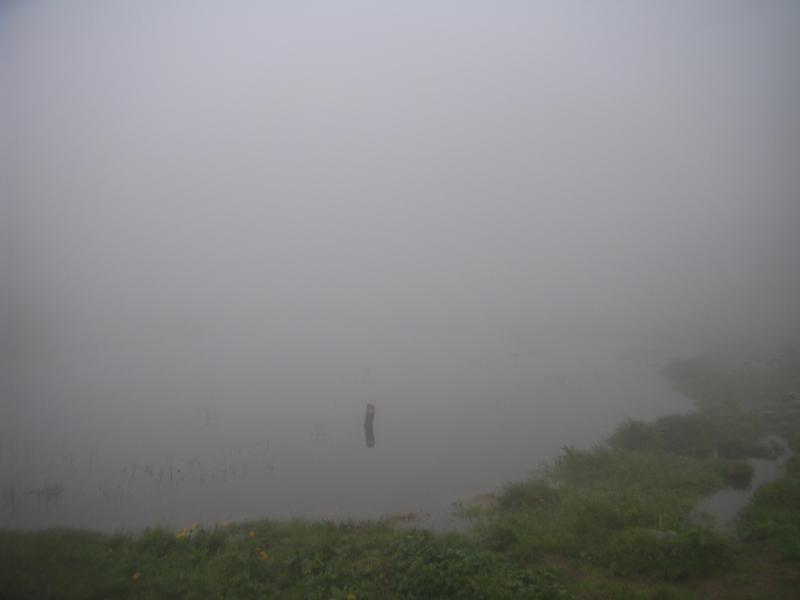 balisage dans le lac