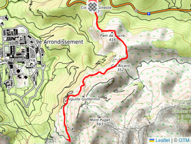 ballade du soir sous le mont Puget