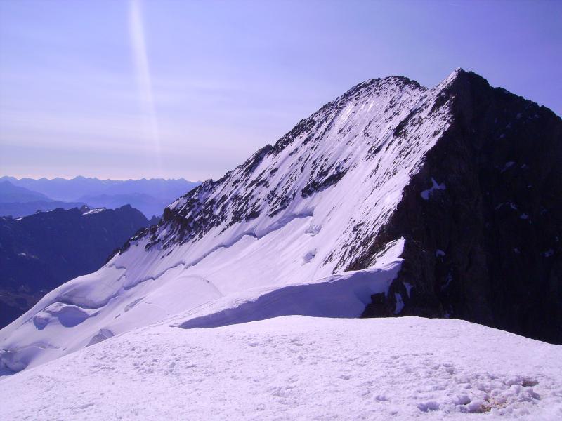 barre des écrins depuis le dôme