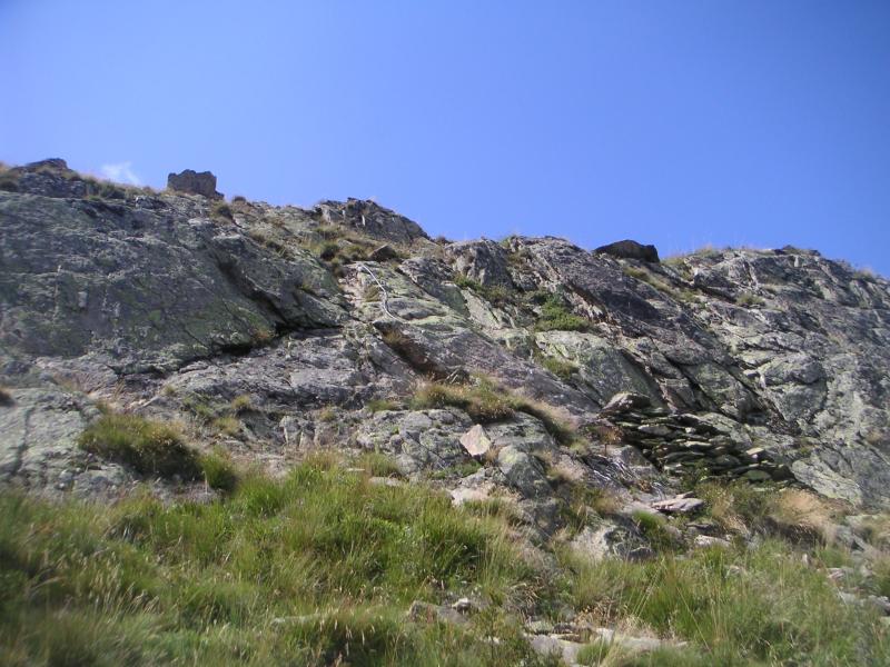 barre rocheuse câblée