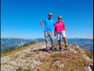Belle boucle avec descente de pierrier !