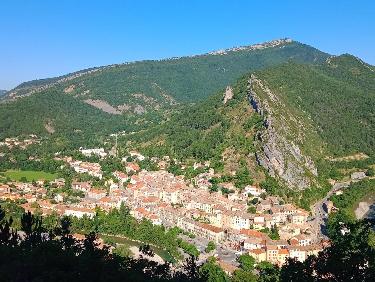 Belle boucle avec descente de pierrier !
