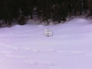 bifurcation entre la cabane du vallon et la direction tÃªte de Vautisse