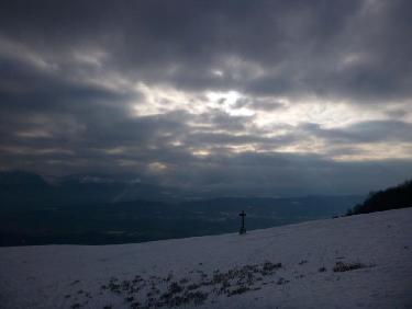 Le soleil est bien timide