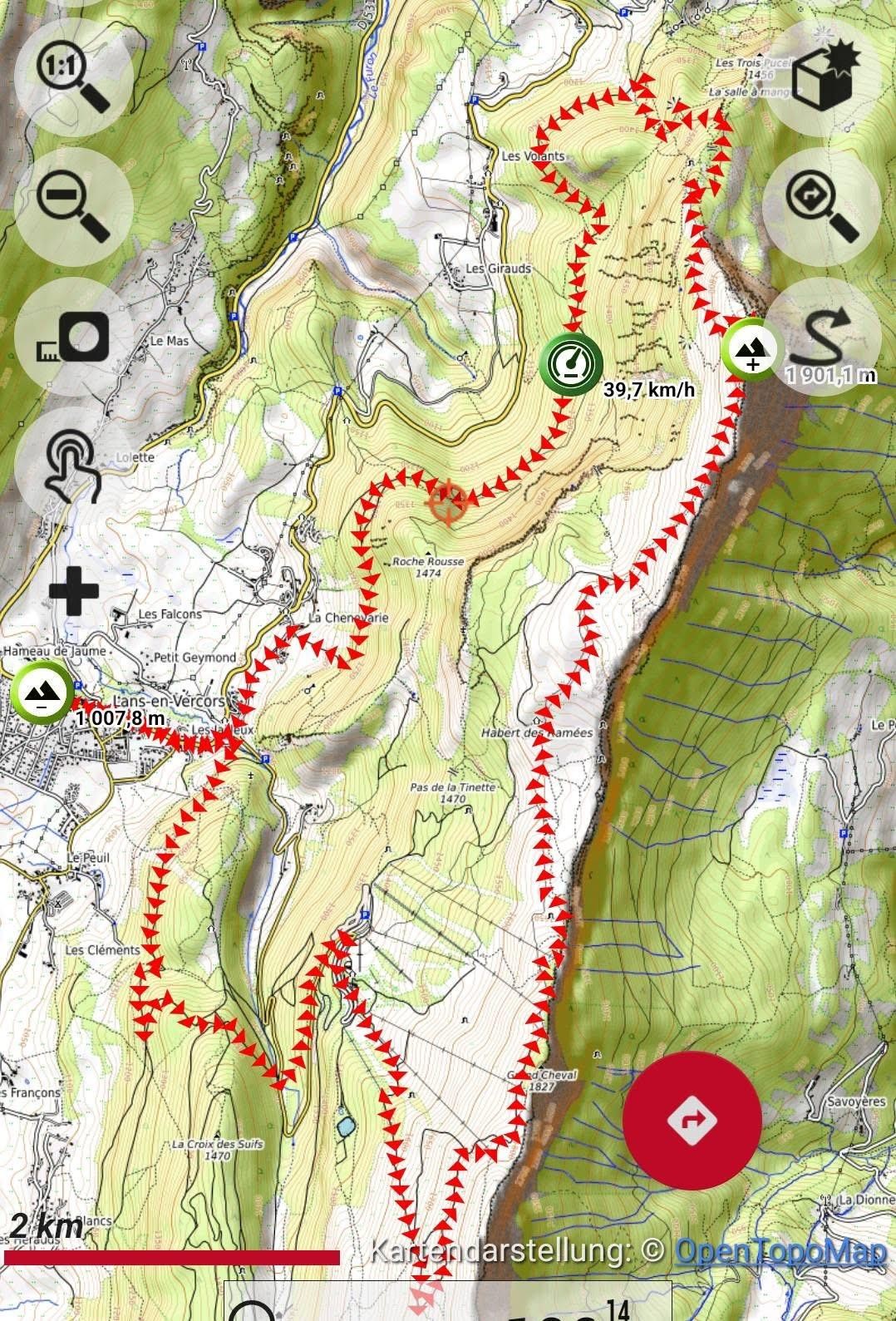 Boucle contraire à la dernière fois