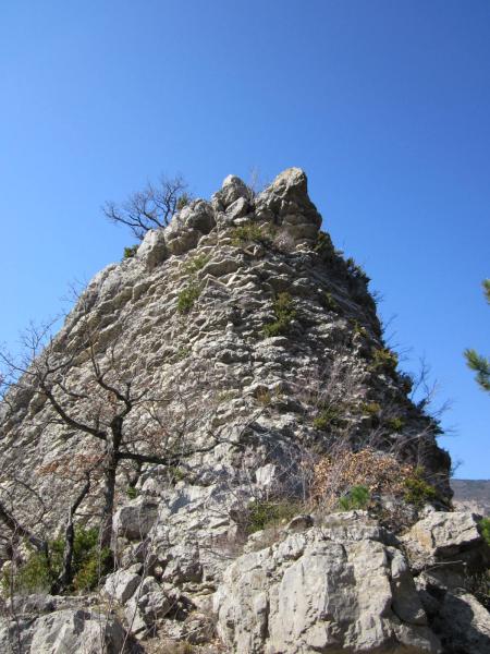 bout de falaise