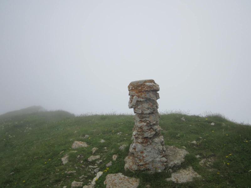 brouillard au sommet