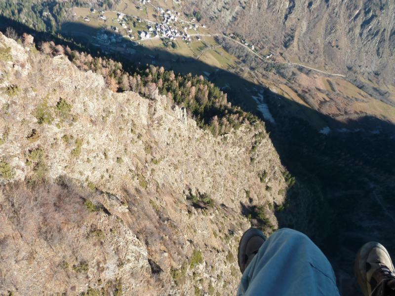 Ca monte, pourtant la pente au soleil est courte!