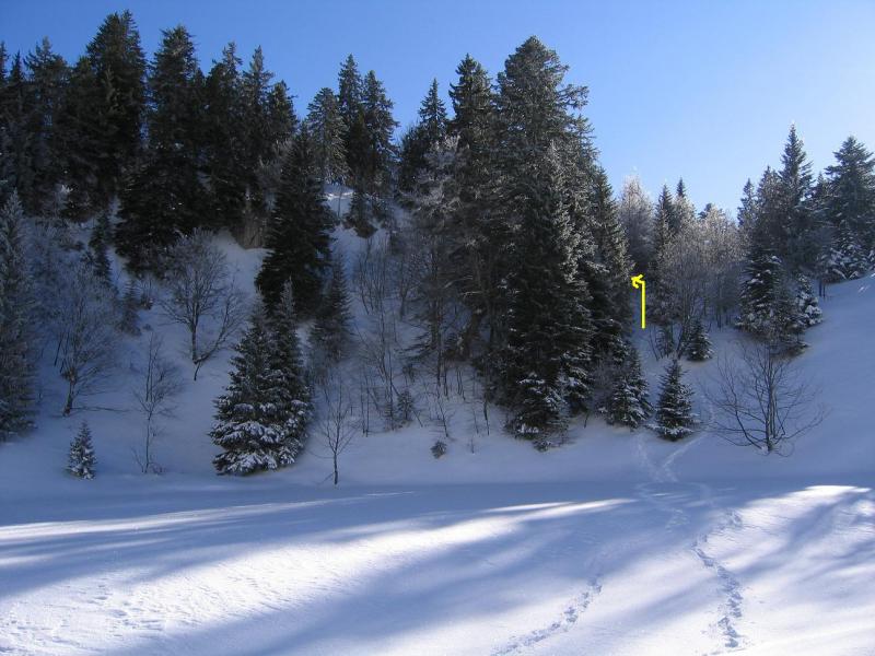 Vue prise depuis pré large