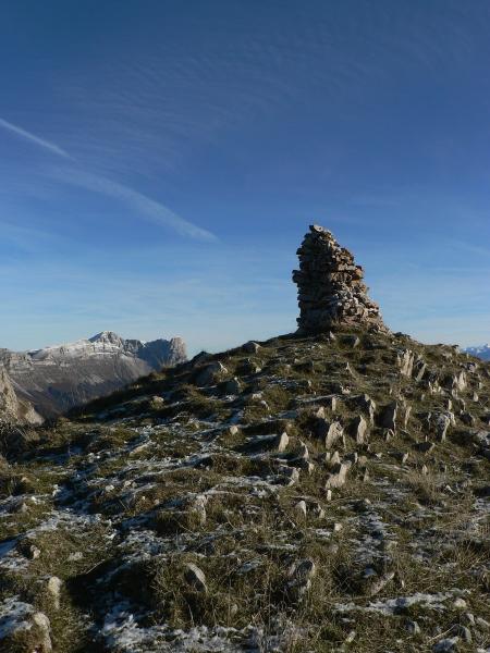 Cairn au dessus du Pas de Berriève