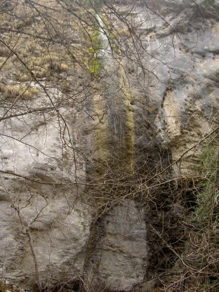 Cascade du haut de la combe