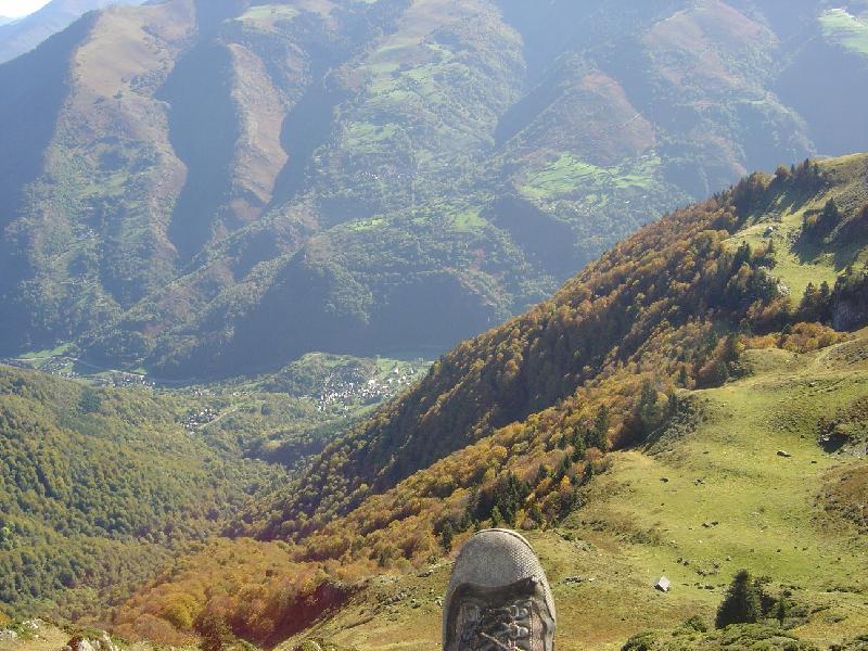 Cier de Luchon en vol