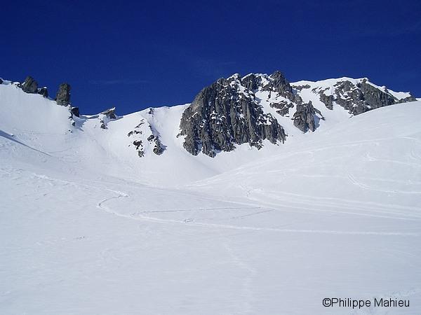 Col de paris Saint-Jacques et Pointe Saint-Jacques