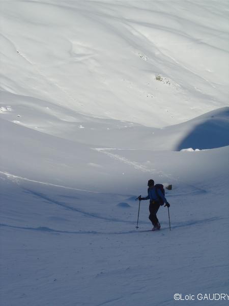 Combe N du col 2520m