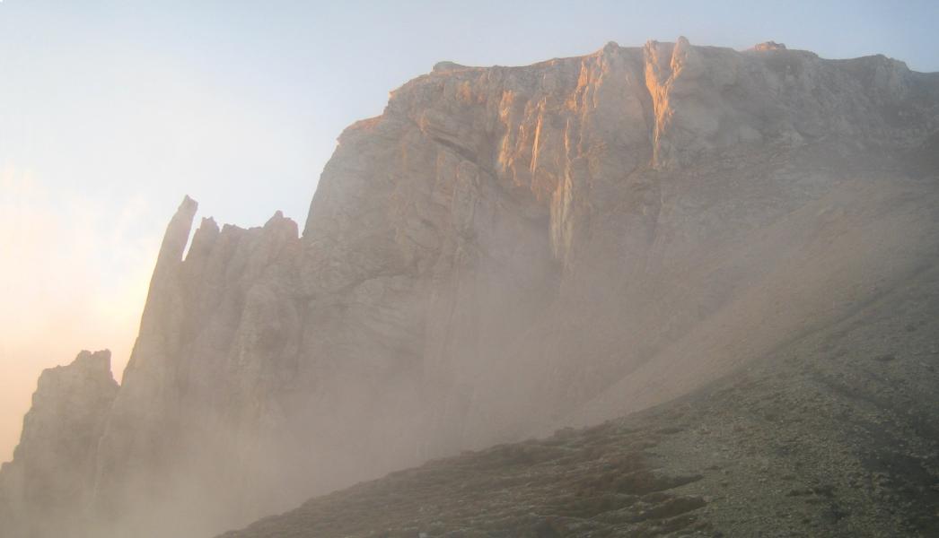 Coucher de soleil fantomatique