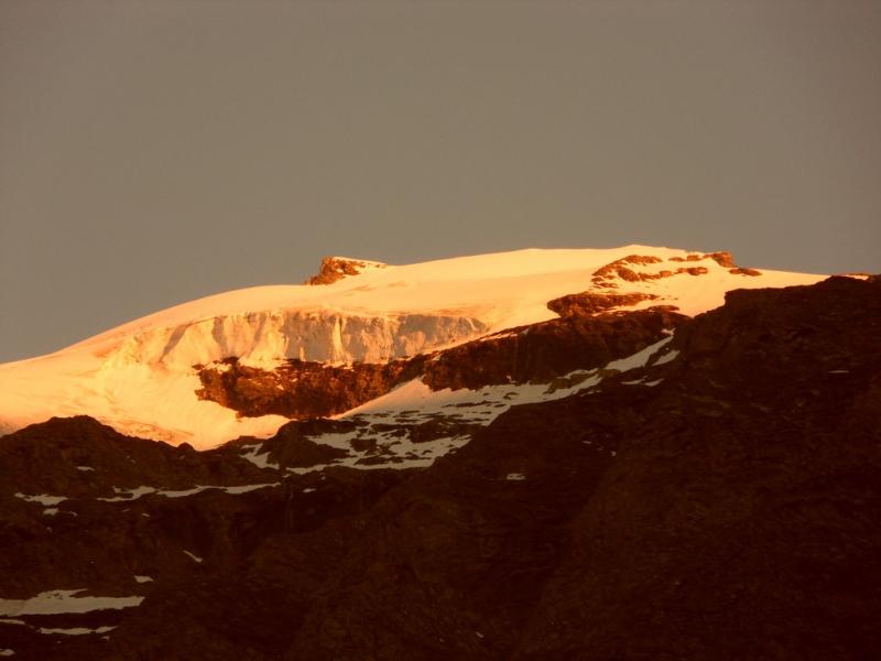 Coucher de soleil sur le Charbonnel
