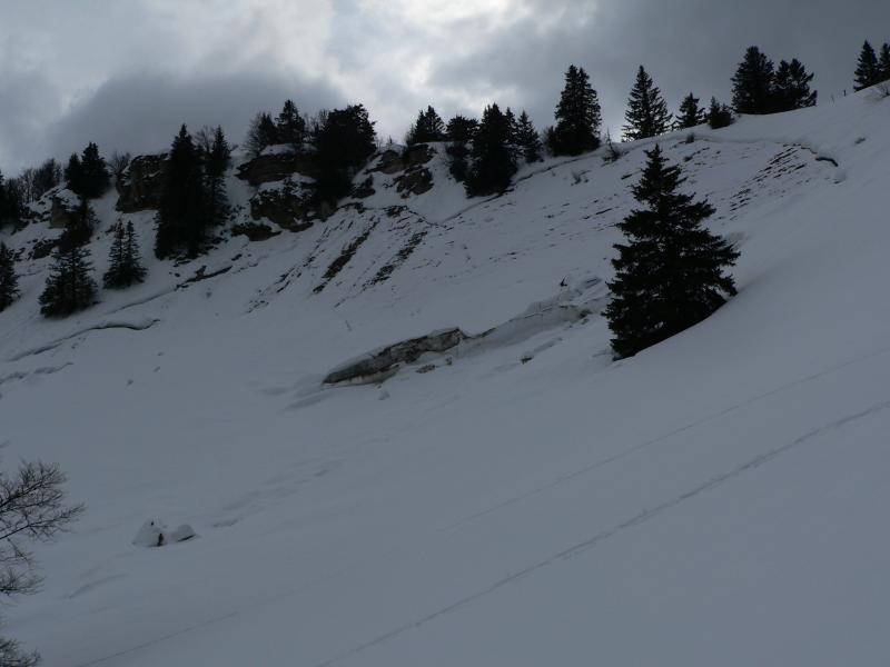 Coulée au pas de Bellecombe