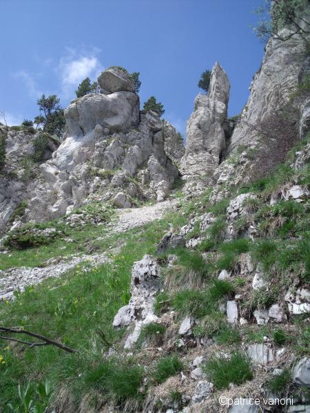 Couloir du Roc de Cognière.