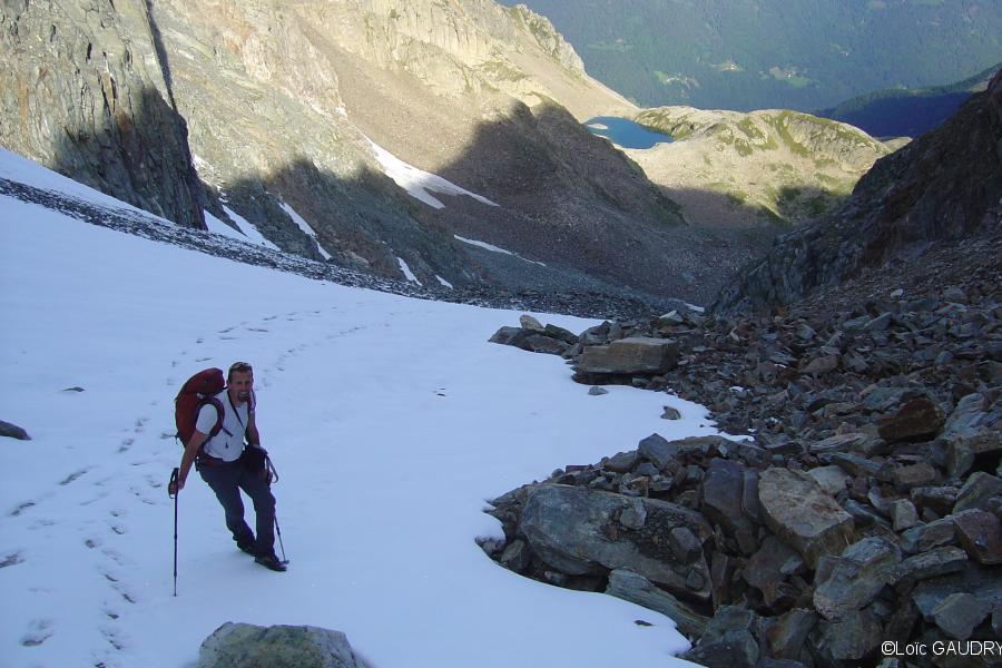 Couloir du col d'Arguille