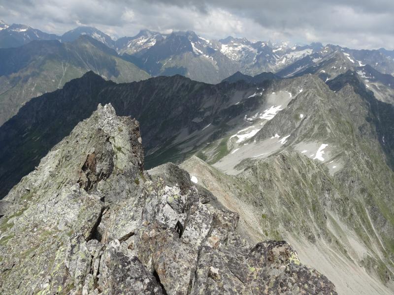 Crête Nord du Grun de Saint Maurice