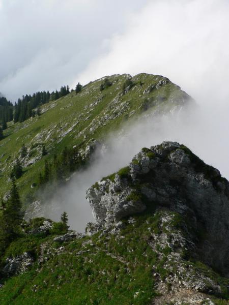 Crête du cirque Ouest du Charmant Som